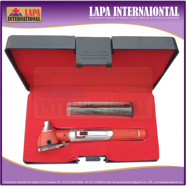 Otoscope Fiber Optic, Dark Red Otoscope Fiber Optic, Dark Red