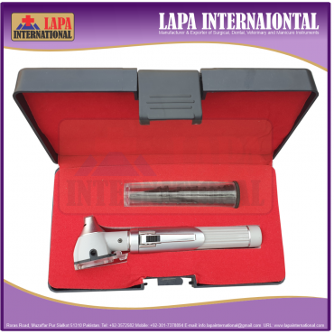 Otoscope Fiber Optic, Gray Otoscope Fiber Optic, Gray