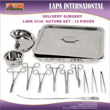 SUTURE GYNE SET - 12 PIECES SUTURE GYNE SET - 12 PIECES