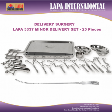 MINOR GYNE SET 25 PIECES MINOR GYNE SET 25 PIECES