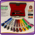 Otoscope Fiber Optic Black