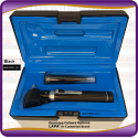 Otoscope Fiber Optic Black