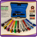 Otoscope Fiber Optic Black