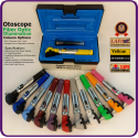 Otoscope Fiber Optic, Yellow