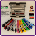 Otoscope Fiber Optic Maroon