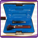 Otoscope Fiber Optic Maroon