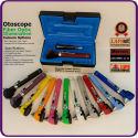 Otoscope Fiber Optic Maroon