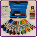 Otoscope Fiber Optic, Maroon