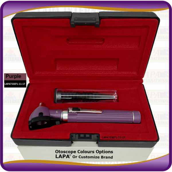 Otoscope Fiber Optic Purple