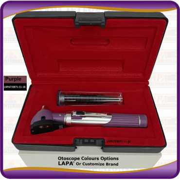 Otoscope Fiber Optic, Purple Otoscope Fiber Optic, Purple