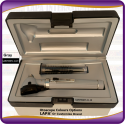 Otoscope Fiber Optic Silver Gray