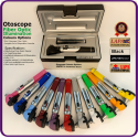 Otoscope Fiber Optic, Black