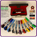 Otoscope Fiber Optic, Black