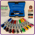 Otoscope Fiber Optic, Black
