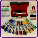 Otoscope Fiber Optic, Gray