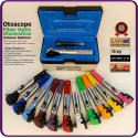 Otoscope Fiber Optic, Gray