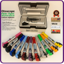 Otoscope Fiber Optic,  White