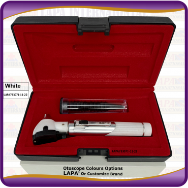 Otoscope Fiber Optic, White Otoscope Fiber Optic, White