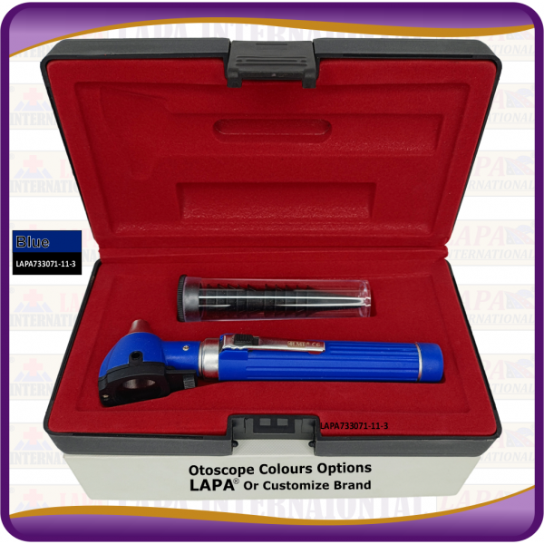 Otoscope Fiber Optic Blue