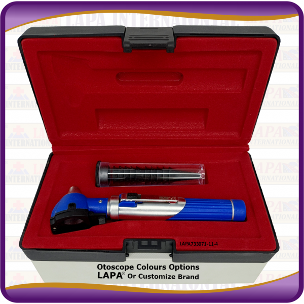 Otoscope Fiber Optic, Blue