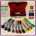 Otoscope Fiber Optic, Blue