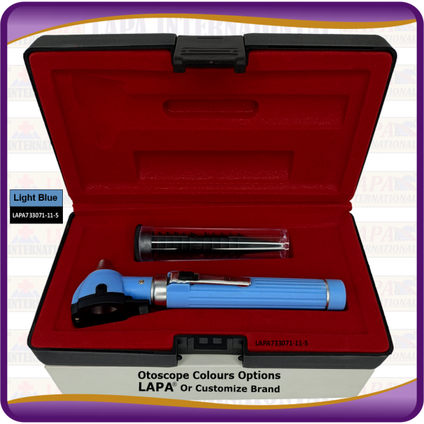 Otoscope Fiber Optic Light Blue