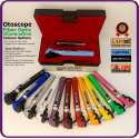 Otoscope Fiber Optic Light Blue