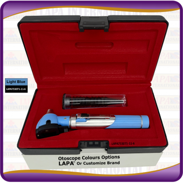 Otoscope Fiber Optic, Light Blue Otoscope Fiber Optic, Light Blue