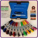 Otoscope Fiber Optic, Light Blue