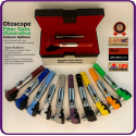 Otoscope Fiber Optic, Red