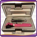 Otoscope Fiber Optic Pink