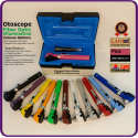 Otoscope Fiber Optic Pink
